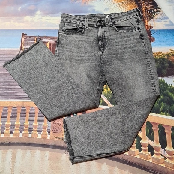 Rag & Bone High Rise Ankle Flare Jeans Size 32 - Picture 2 of 8
